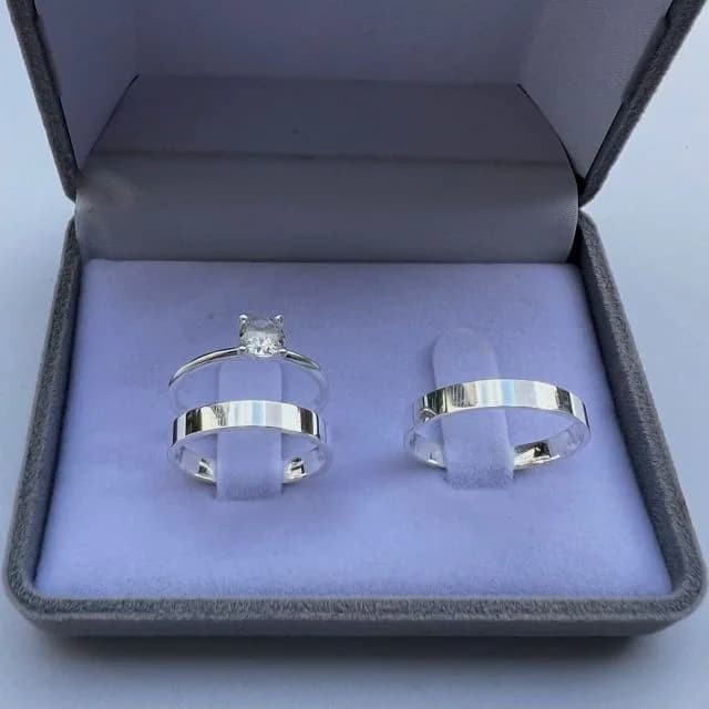 ✨ Aliança Lisa Reta Tradicional – 3mm ✨ — Alianças Oliveira